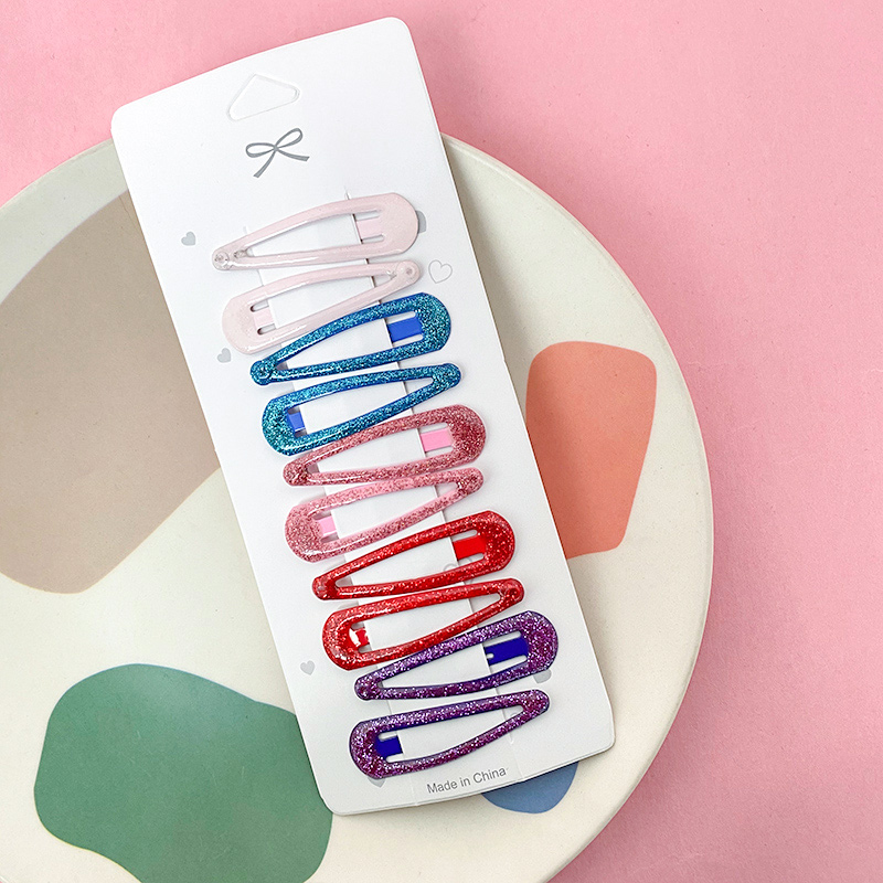 images 14:The Korean version of the color clamps with yao yaw pinnails about a hundred-tat Liu Hai pin girls' card candy side pinnacle