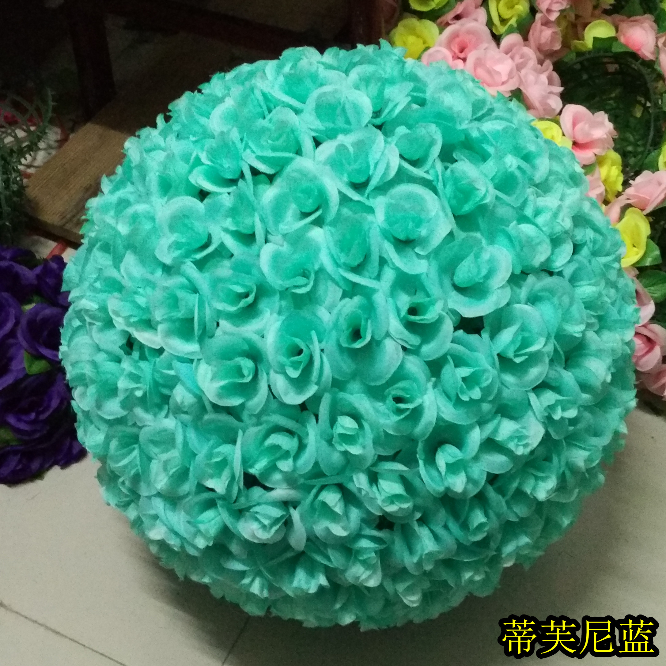 20 cm đám cưới mô phỏng đường dẫn bóng hoa stage sân khấu trang trí đám cưới hoa giả hoa cẩm tú cầu hoa hồng bóng - Hoa nhân tạo / Cây / Trái cây cây giả đẹp