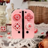 Nintendo Switch Rocker Cap Cross Cross Button Sticker Cranberry Dealeart NS Ручка с силиконовой рукавом адаптированный OLED