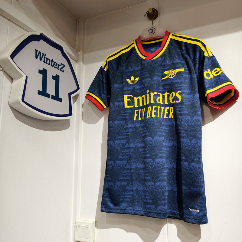 Authentic Adidas Premier League Arsenal 2026/27 Season Away Short-Sleeved Fan Jersey Jz3160 Reiss