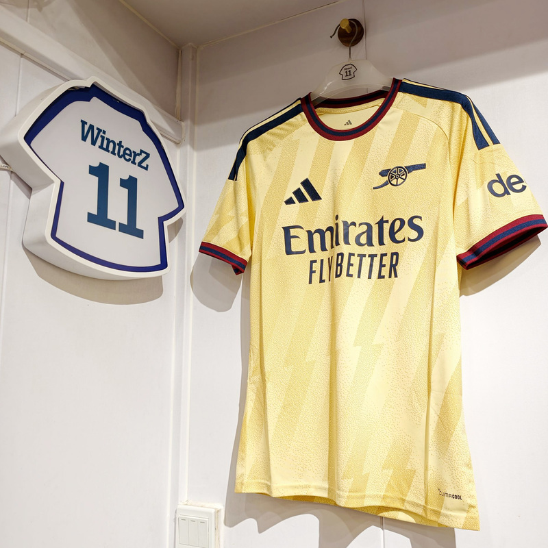 Authentic Adidas Premier League Arsenal 2026/27 Season Second Away Short-Sleeved Fan Jersey Kq6512