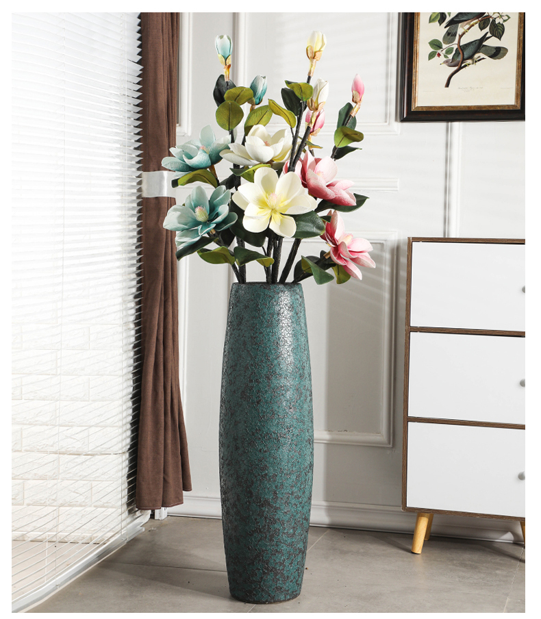 Gagarin ground vase restoring ancient ways American household decoration simulation of large ceramic sitting room adornment flowers in the vase
