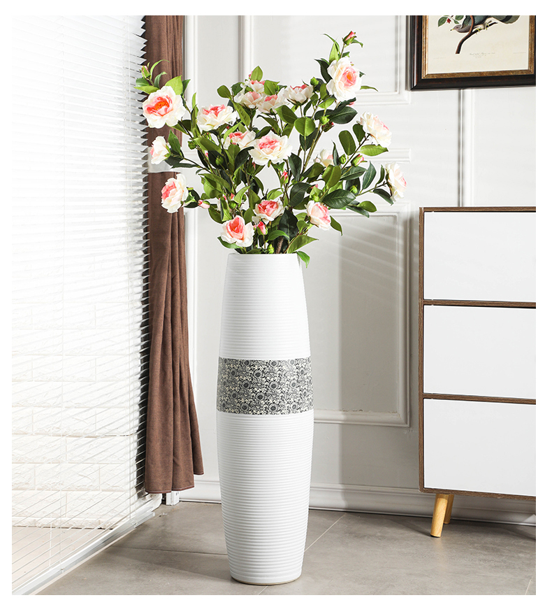 Gagarin ground vase large Nordic I and contracted household adornment is placed in the sitting room porch ceramic vase