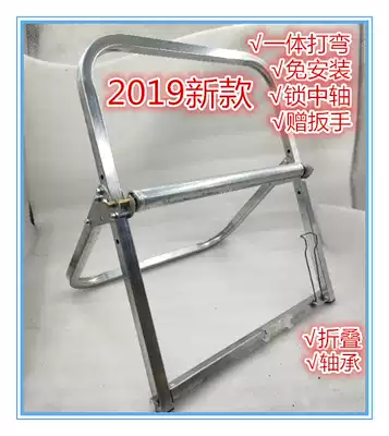 Wiring construction artifact Pay-off frame Fiber optic network cable leather cable Power cord pay-off artifact discount stack Rui Zhidong