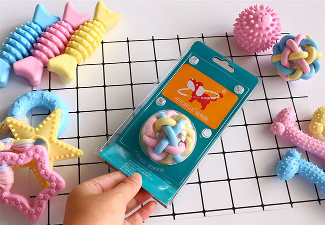 Mèo chó đồ chơi bóng Teddy cắn mol đào tạo chó bóng đồ chơi chó sáng bóng đồ chơi vật nuôi - Mèo / Chó Đồ chơi đồ chơi cho mèo