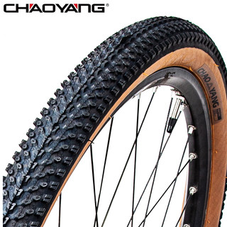 Chaoyang Mountain Bike Tire 26/27.5/29 Yellow Edge Tire Puncture-Resistant Outer Tire Gravel Road Tire 700X40
