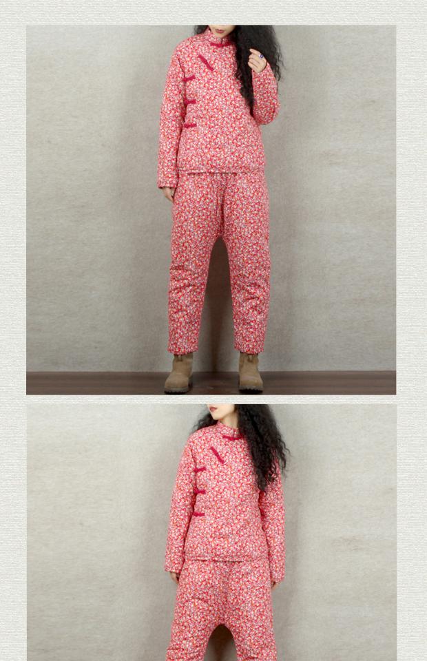 Sản xuất màu sắc mùa đông 2018 mới chín điểm quần cotton cạp thấp chân nhỏ "nhẹ" có thể tùy chỉnh quần áo nữ