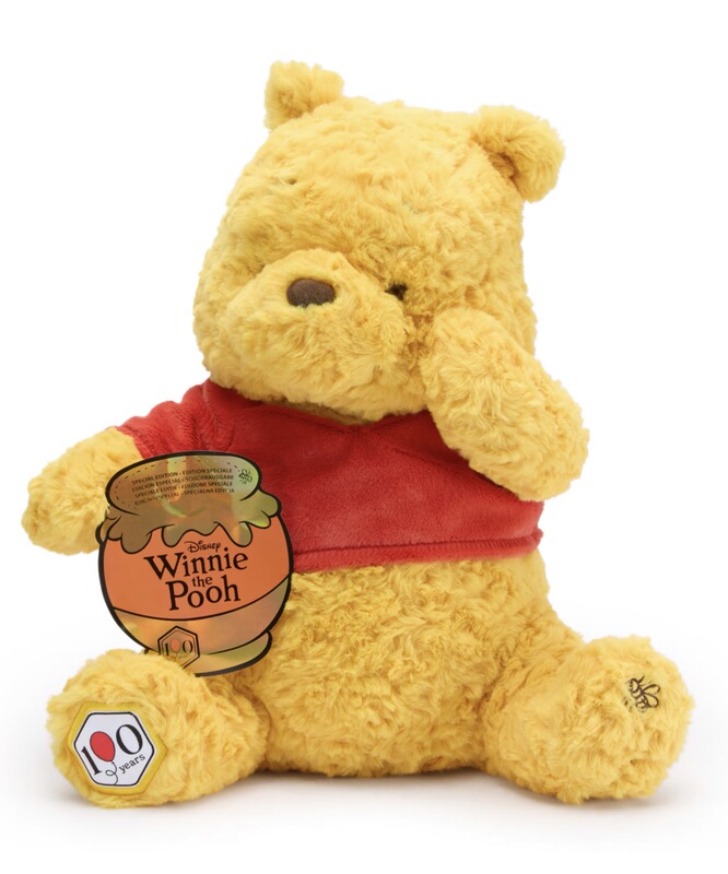 Direct Shipping from the Uk, No Returns or Exchanges. Disney Winnie the Pooh 100Th Anniversary Limited Edition Plush Toy Doll