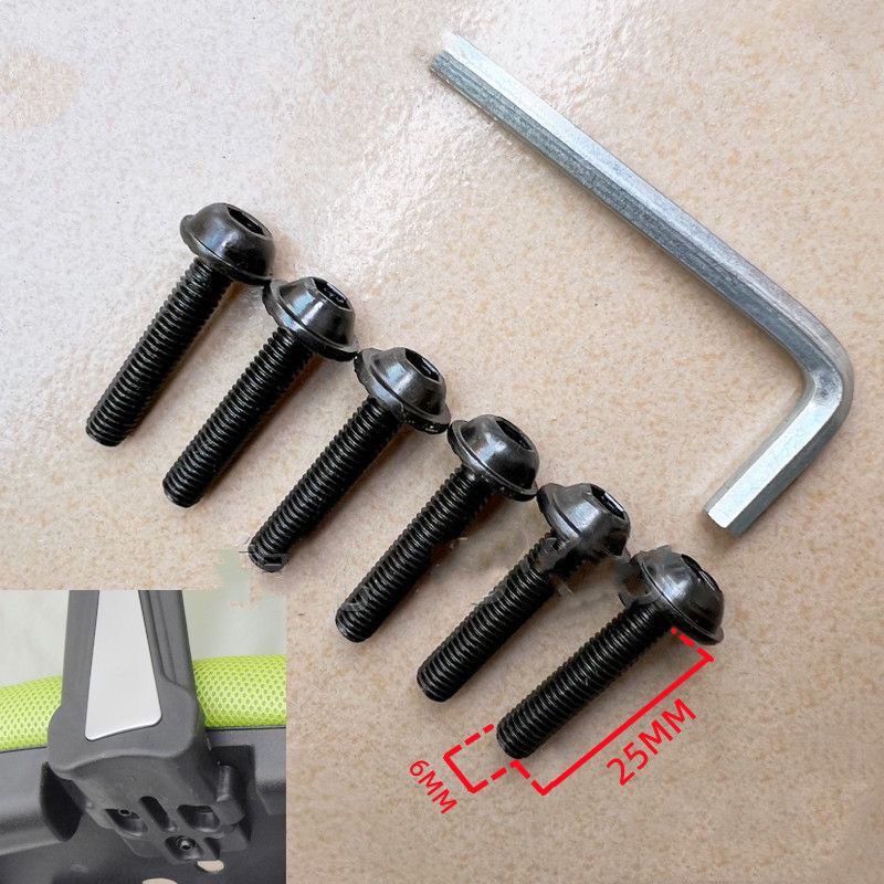 Swivel Chair Accessories: Hexagonal Screw Pad for Computer Chair Base, Universal Type with Gasket, Includes Wrench Swivel Chair Accessories: Hexagonal Screw Pad for Computer Chair Base, Universal Type with Gasket, Includes Wrench