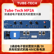 Tube-Tech MP-2A dual-channel electronic tube microphone preamplifier talk to compact spot