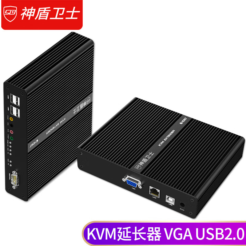 God Shield Defender KVM Extender USB Key Mouse single screen VGA network cable Transfer 150 m No compression SDV-1150-Taobao