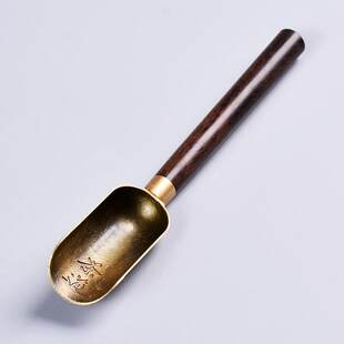 Металлическая ложка из Ebony sandalwood, чайный набор с аксессуарами