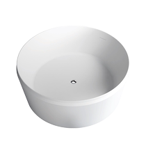 Travell independent round acrylic bathtub large capacity home B&B hotel couple double bathtub