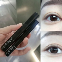 Unny mascara slim thick natural curl waterproof long lasting not easy to faint small brush head black Brown
