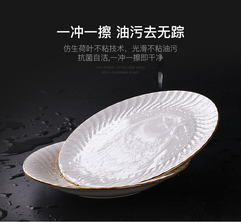 European ipads China up phnom penh household food dish creative western food dish contracted ceramic plate dishes suit coloured glaze