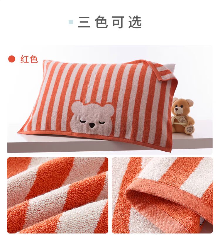 Gối bông vàng đôi lớn dành cho người lớn mùa hè Học sinh châu Âu tăng chất liệu cotton mềm mại và thoáng khí khăn trải gối