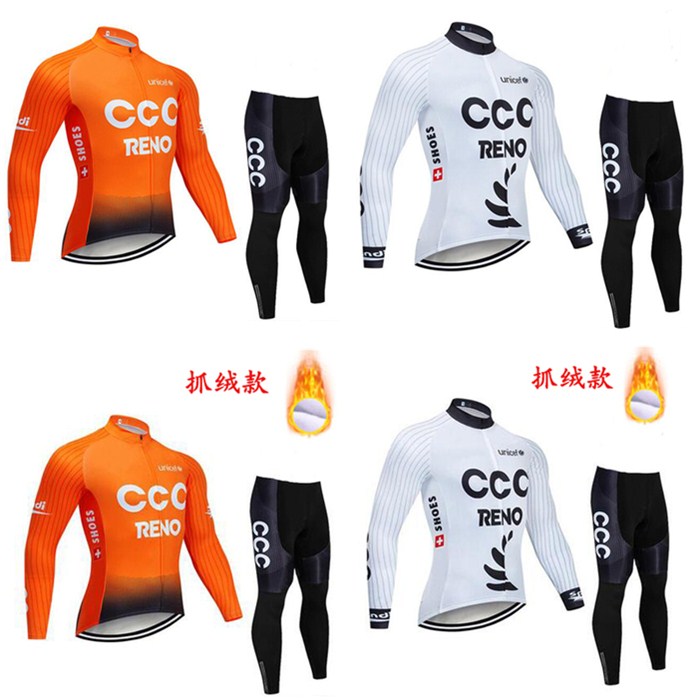 CCC spring, autumn and summer new men's and women's long-sleeved tops suits mountain road bicycle riding clothes short-sleeved riding clothes
