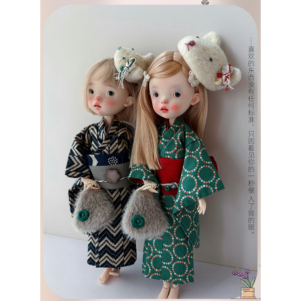 1/6 BJD Doll Landoudou Jointed Flexible Eyes Face Makeup Resin