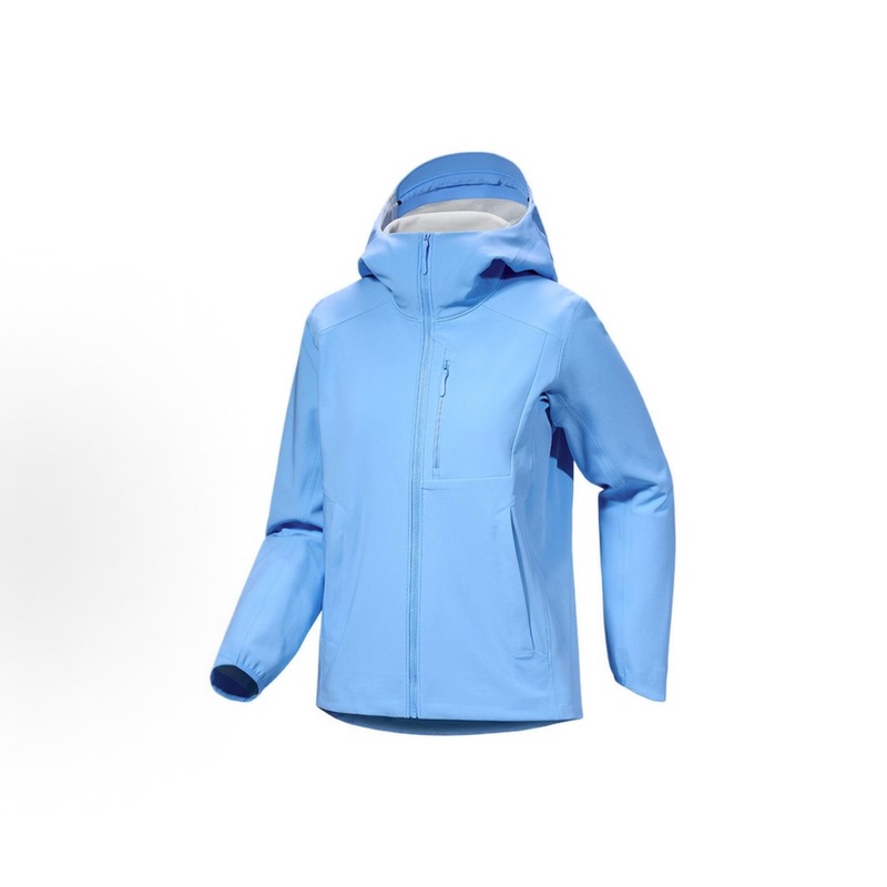 Taizhou Niao 2026 New Model Gamma Mx Hoody Women's Fleece-Lined Softshell Jacket with Hood for Hiking and Mountaineering