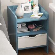 Net red bedside cabinet small ultra-narrow simple bedside table rental room dedicated simple modern bedside storage storage