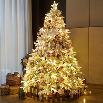 Encrypted Christmas tree series package flocking tree ins wind streamer forest Christmas decoration home Christmas ornaments