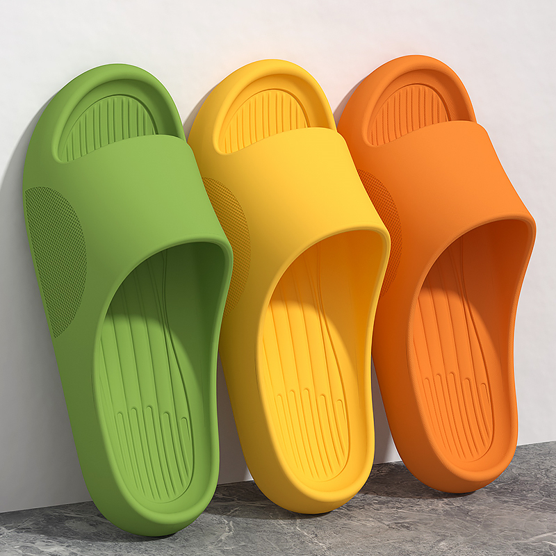 soft sole Women's Summer Slippers for Indoor Home Use, Bathroom, Non-Slip Thick-Soled Couple Sandals, Men's Outdoor Wear soft sole Women's Summer Slippers for Indoor Home Use, Bathroom, Non-Slip Thick-Soled Couple Sandals, Men's Outdoor Wear