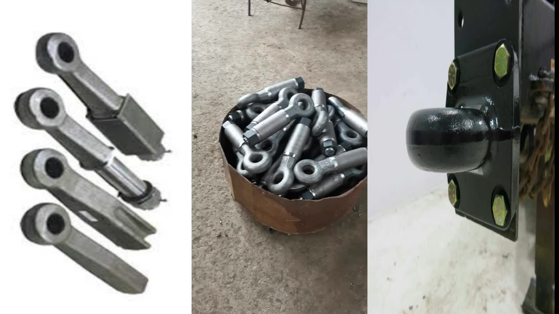 6000kg Heavy Duty Tractor Equipment Trailer Towing Swivel Hitch With