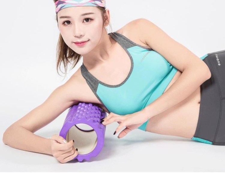 Tập thể dục mát xa cho nam và nữ Thư giãn cơ bắp Yoga bọt Axle bọt trong nhà Con lăn kéo dài Thiết bị làm đẹp lại - Yoga quần áo tập yoga