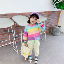 Baby autumn clothes 0-1-4 years old little girl children spring and autumn 2020 new female baby autumn suit foreign style