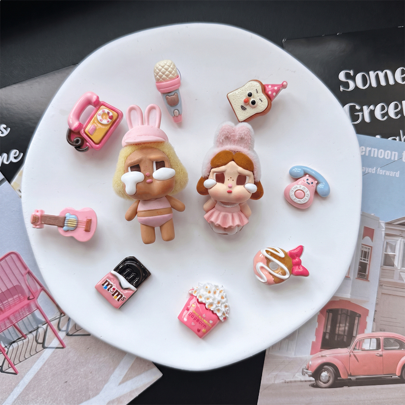 Suitable for Crocs Shoes Accessories, DIY Shoe Charms, Cartoon Cute Crying Baby Decorations
