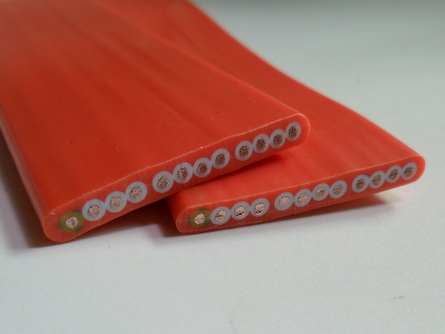 (factory price direct)Crane cable 12times 1 5mm2 flat cable flat cable accompanying cable