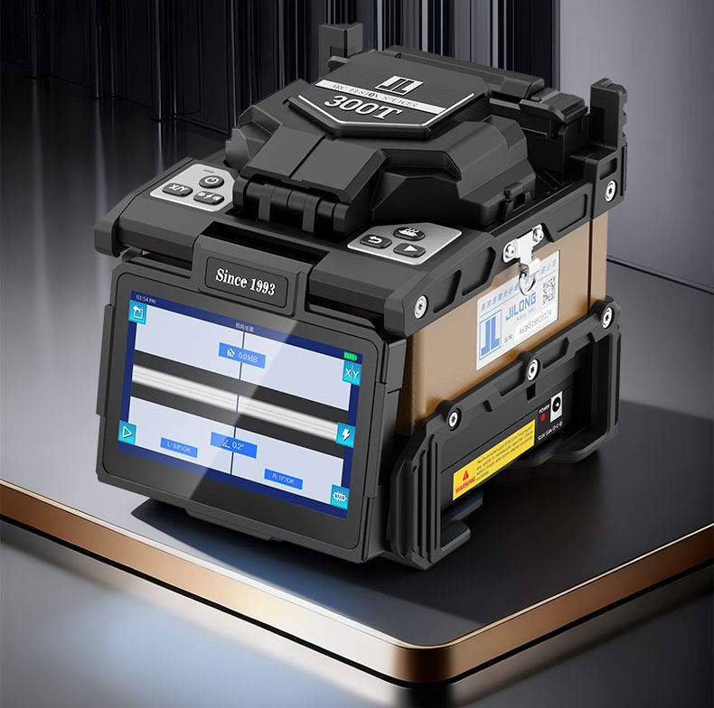Jilong Kl300T Six-Motor Main Line Fiber Optic Fusion Splicer G654 High-Precision Fiber Optic Fusion Splicer
