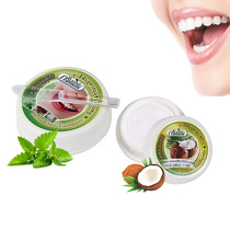 Thai toothwash powder cleaning to take a sigh of relief to improve teeth yellow tooth scale toothpaste removes tea stain mint taste 25g