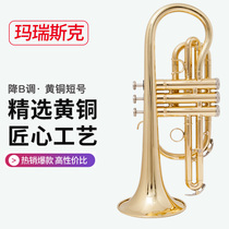 JM Maresk B-Short Phosphorous Brass Short Musical Instrument Beginner Performance Exam