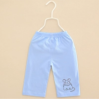 Синие хлопковые штаны