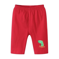 Красный хлопковый динозавр, штаны