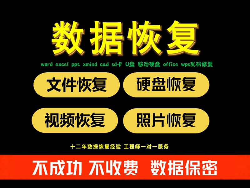 Repair Garbled Text, Computer Data Recovery, Accidentally Deleted Garbled Text in Word-Excel-Ppt, U Disk, Sd Card Photos and Videos