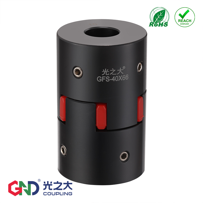 GFS Plum Blossom Coupling High Torque Stepping Servo Motor CNC Ball Screw Lathe Elastic Coupling