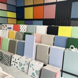 Nordic Pure Color Black White Grid Hread Wall Plain 300x600 плитка из молока Магазин чай кухня туалет туалет