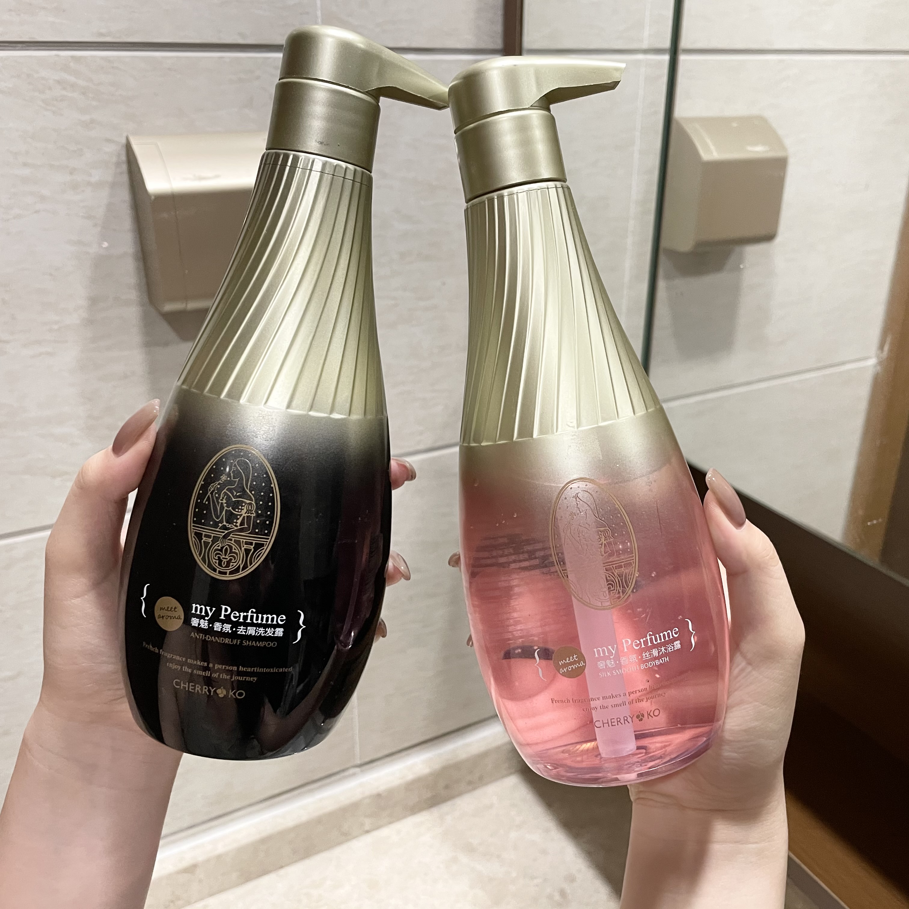 Xiaohongshu recommends fragrance-flavored lasting fragrance shampoo conditioner shower gel set to soften dandruff and relieve itching