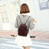 Брендовый кожаный рюкзак, в западном стиле, из натуральной кожи