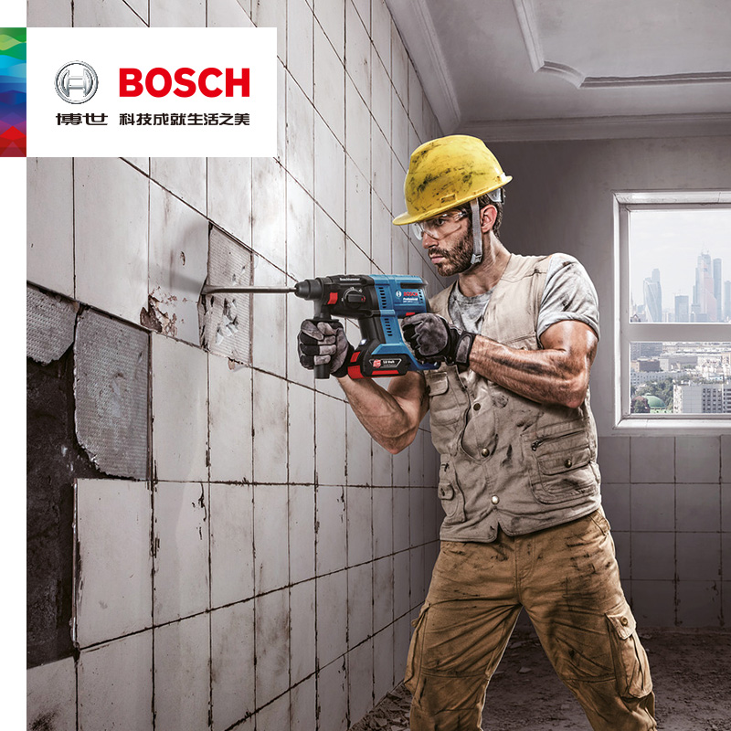 Bosch Power Tool Multi - functional hammer drill shock drill GBH 180 - LI four - pit lithium charging three - use hammer