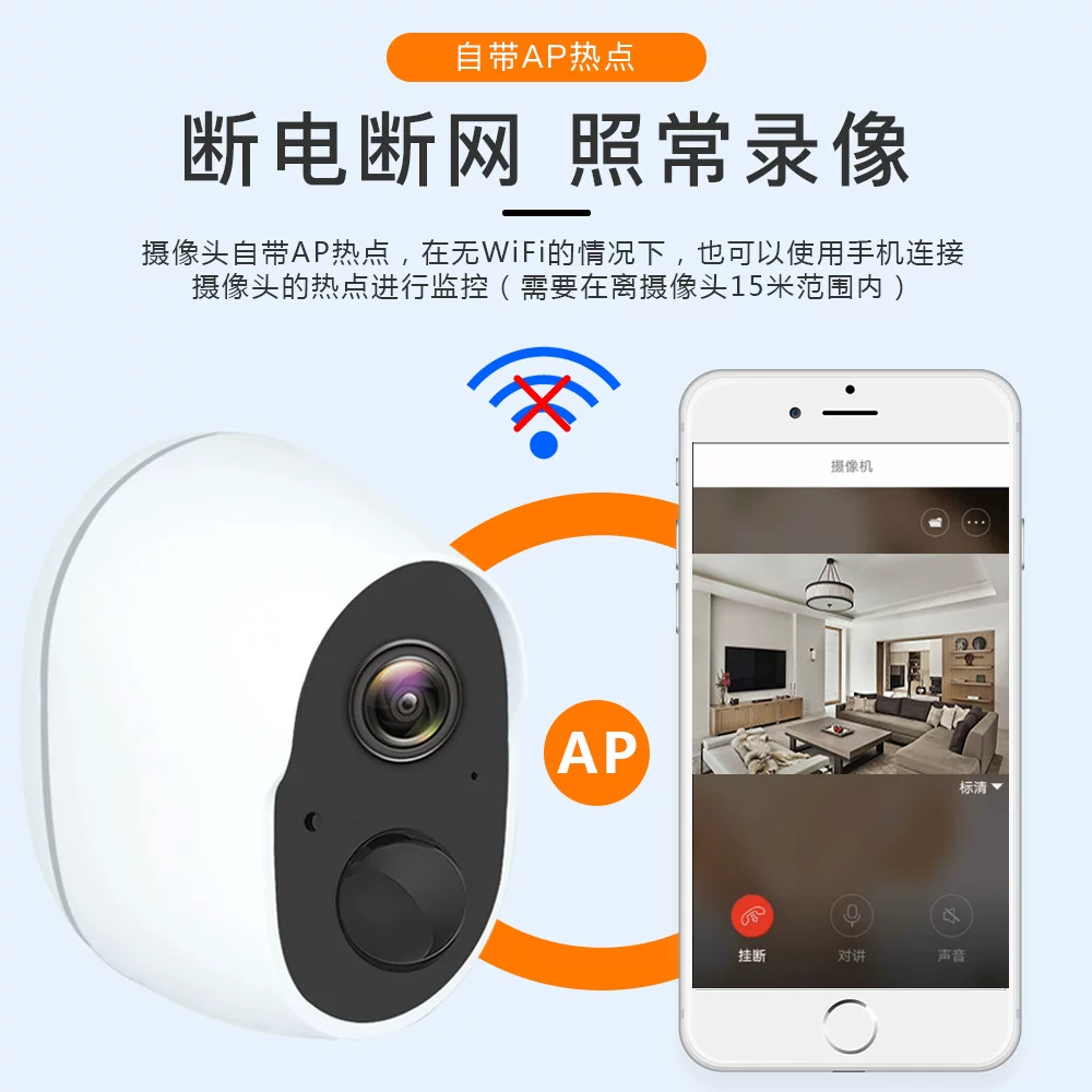 Умная батарея, мониторинг, CCTV камера, мобильный телефон
