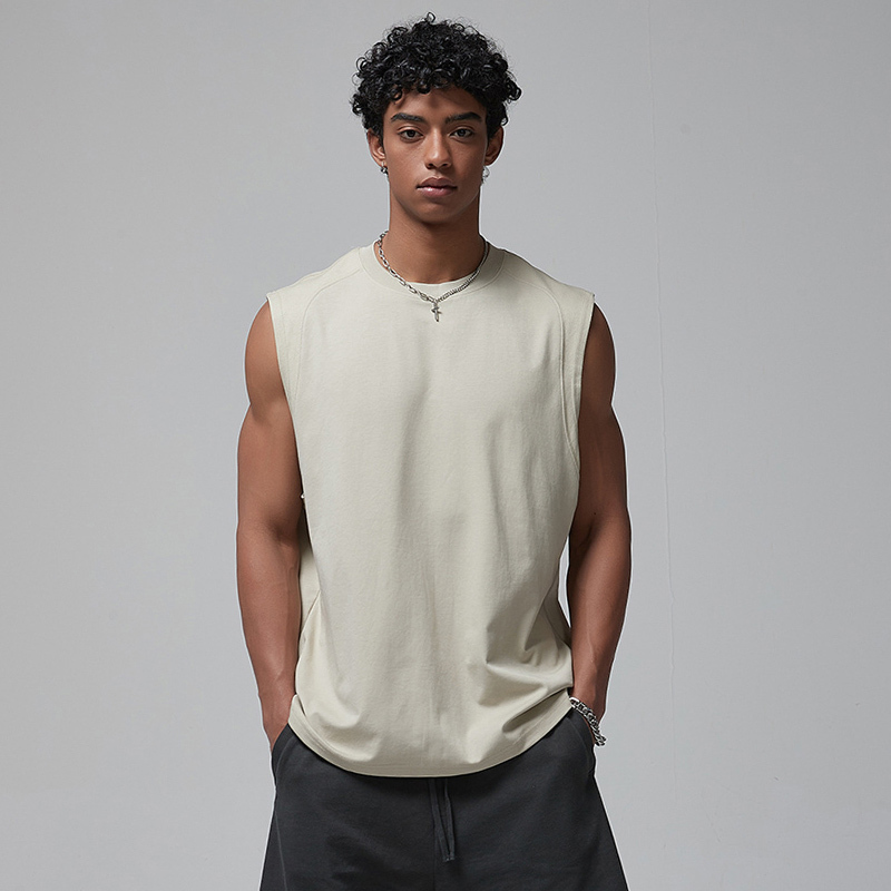 American-Style Sports Vest for Men and Women, Loose Sleeveless Vest, Summer Quick-Drying Running Training Casual Fitness Clothing, Trendy Brand