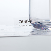 Label sticker Sub-bottle Shampoo Conditioner Lotion Essence Toner Shower gel Use decorative cream