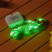 Outdoor luminous wind rope light canopy windproof rope warning camping tent rope atmosphere light with anti-trip rope camp rope