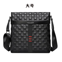 X5012【Сумка через плечо C в клетку】Большой размер