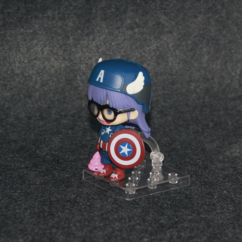 Anime phim xoay quanh đội trưởng Avengers Mỹ Ala Lei Xiaoyun Ala Lei Q phiên bản mô hình tay - Capsule Đồ chơi / Búp bê / BJD / Đồ chơi binh sĩ