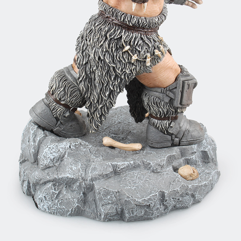 Giá trị lớn World of Warcraft Orgrim Orc thủ lĩnh Phiên bản lớn của Orgrim Phá hủy bức tượng Búa - Capsule Đồ chơi / Búp bê / BJD / Đồ chơi binh sĩ mô hình chibi anime