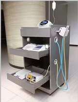 Oral stainless steel dental side cabinet medical storage planting cabinet mobile locker beauty salon mobile cabinet tool car